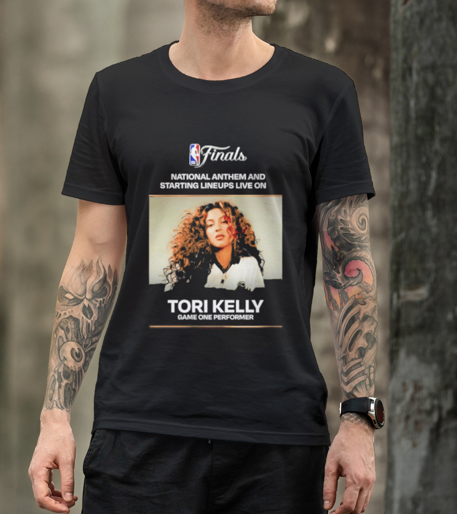 NBA Finals Tori Kelly Game One Performer National Anthem And Starting Lineups Live T-Shirt