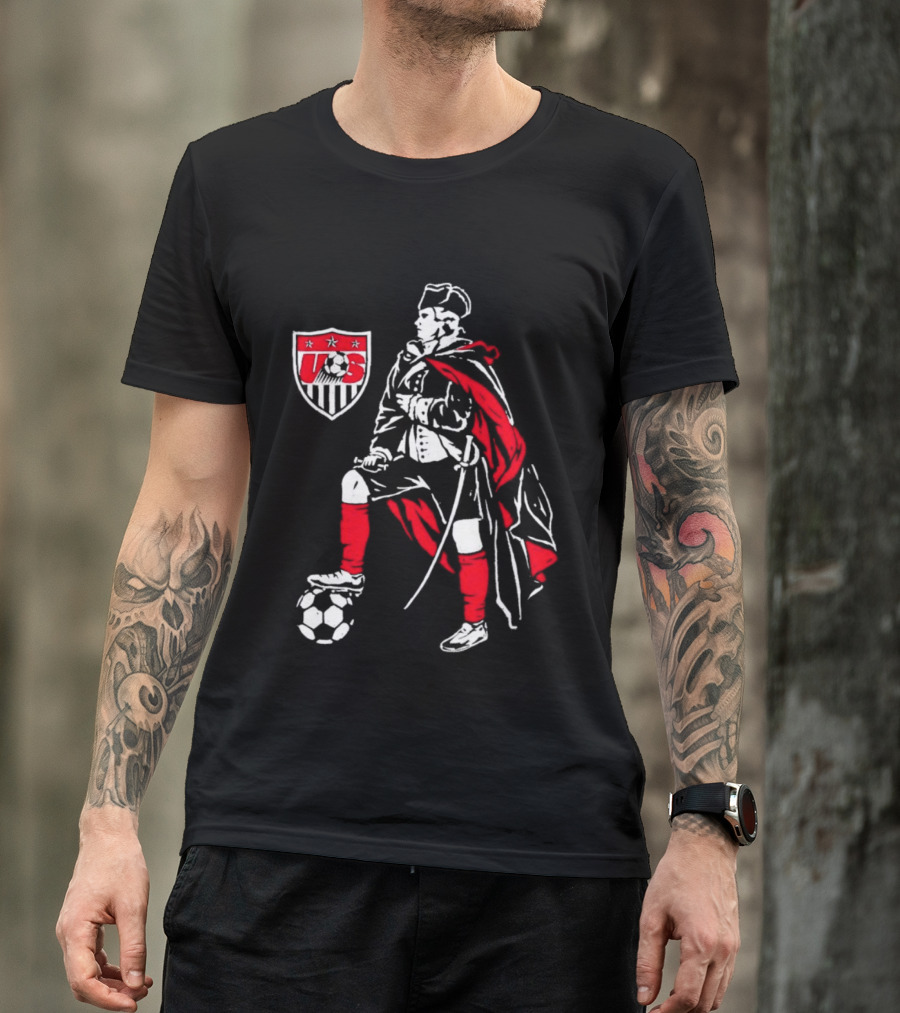 George Washington US Soccer 500 Level GV Cotton Iconic Sports T-Shirt