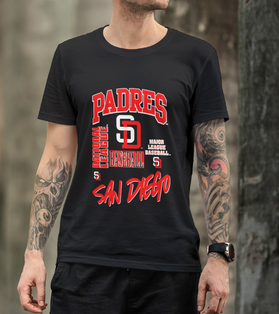 Padres San Diego SD National League Major League Baseball T-Shirt