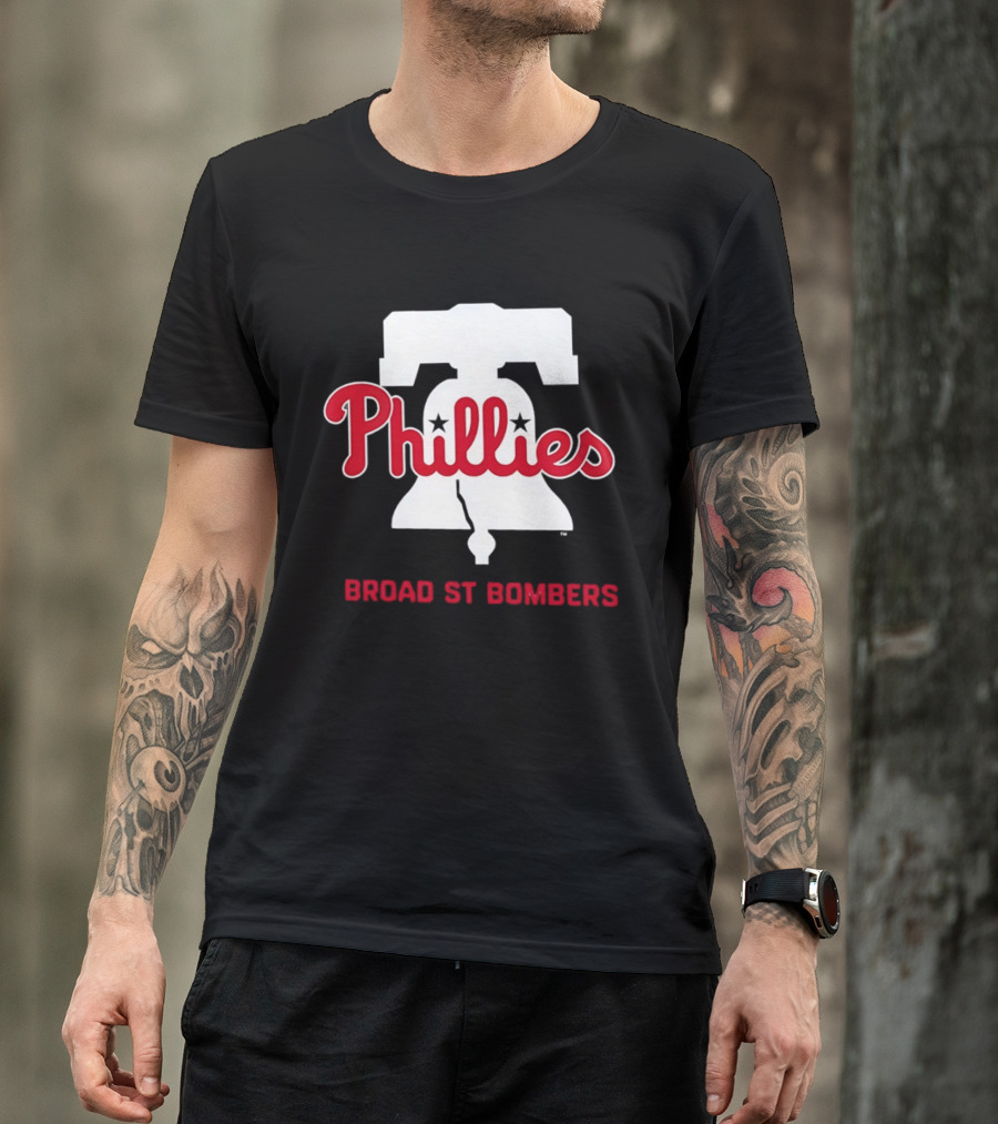 Phillies Liberty Bell Broad St Bombers T-Shirt