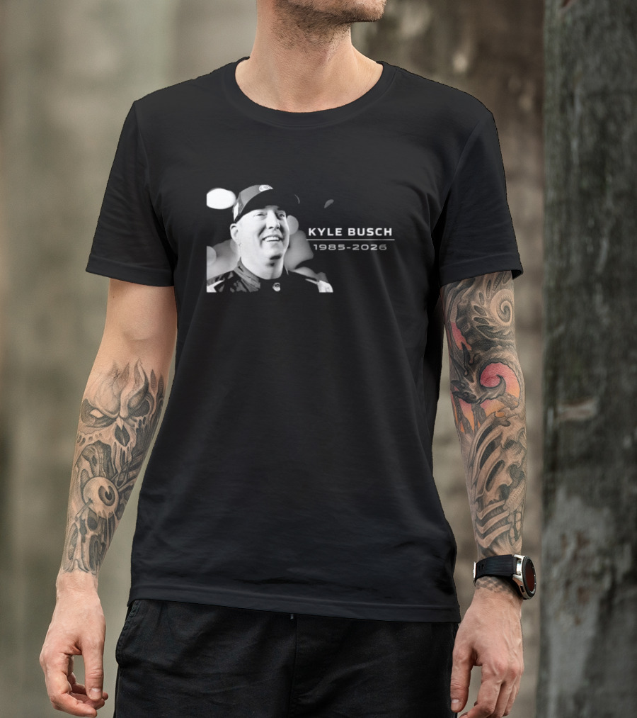 Kyle Busch 1985 2026 Memorial Two Weeks Since Passing T-Shirt