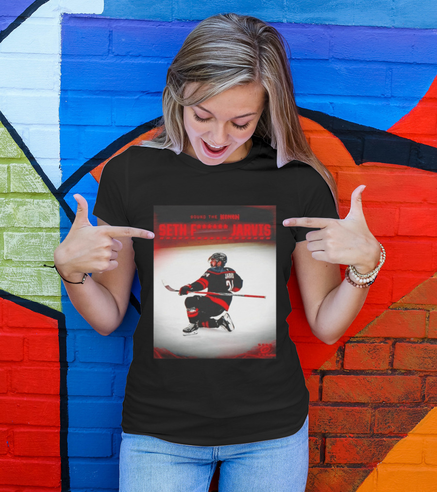 Sound The Siren Seth Jarvis Carolina Hurricanes T-Shirt