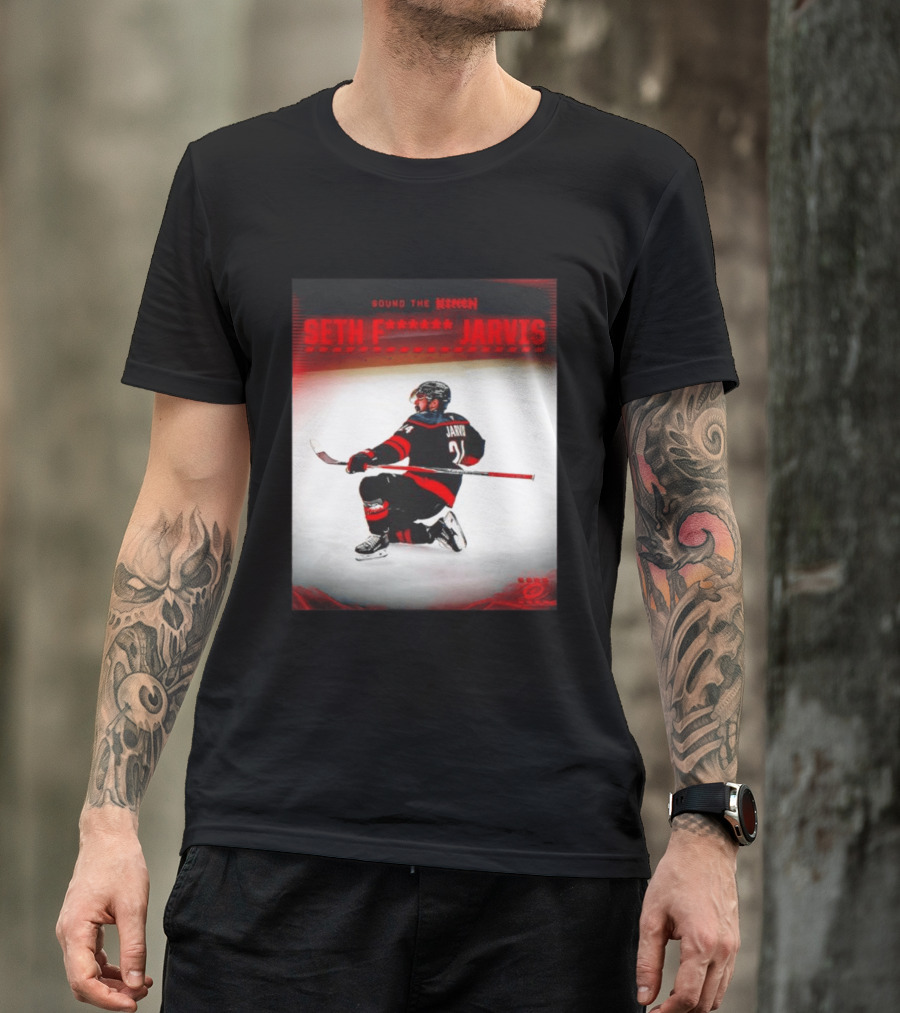 Sound The Siren Seth Jarvis Carolina Hurricanes T-Shirt