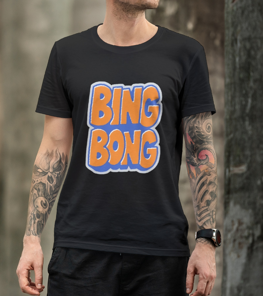 New York Knicks Basketball BING BONG Phrase T-Shirt