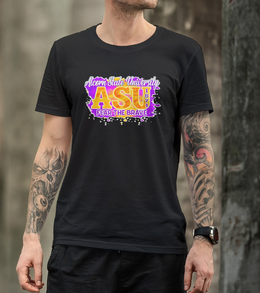 Alcorn State University ASU 1871 Fear The Brave T-Shirt