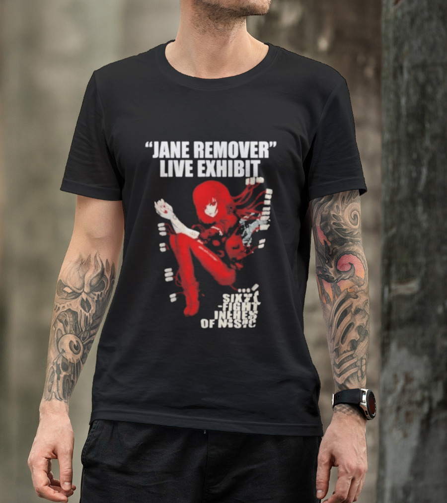 Jane Remover Live Exhibit Neon Genesis Sixty Fight Inches Of Music T-Shirt