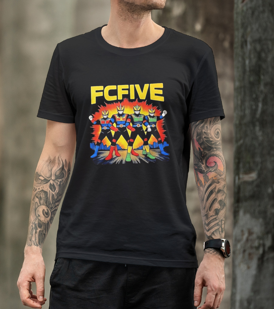 FCFIVE Kamen Rider Fourze Inspired Collaboration T-Shirt