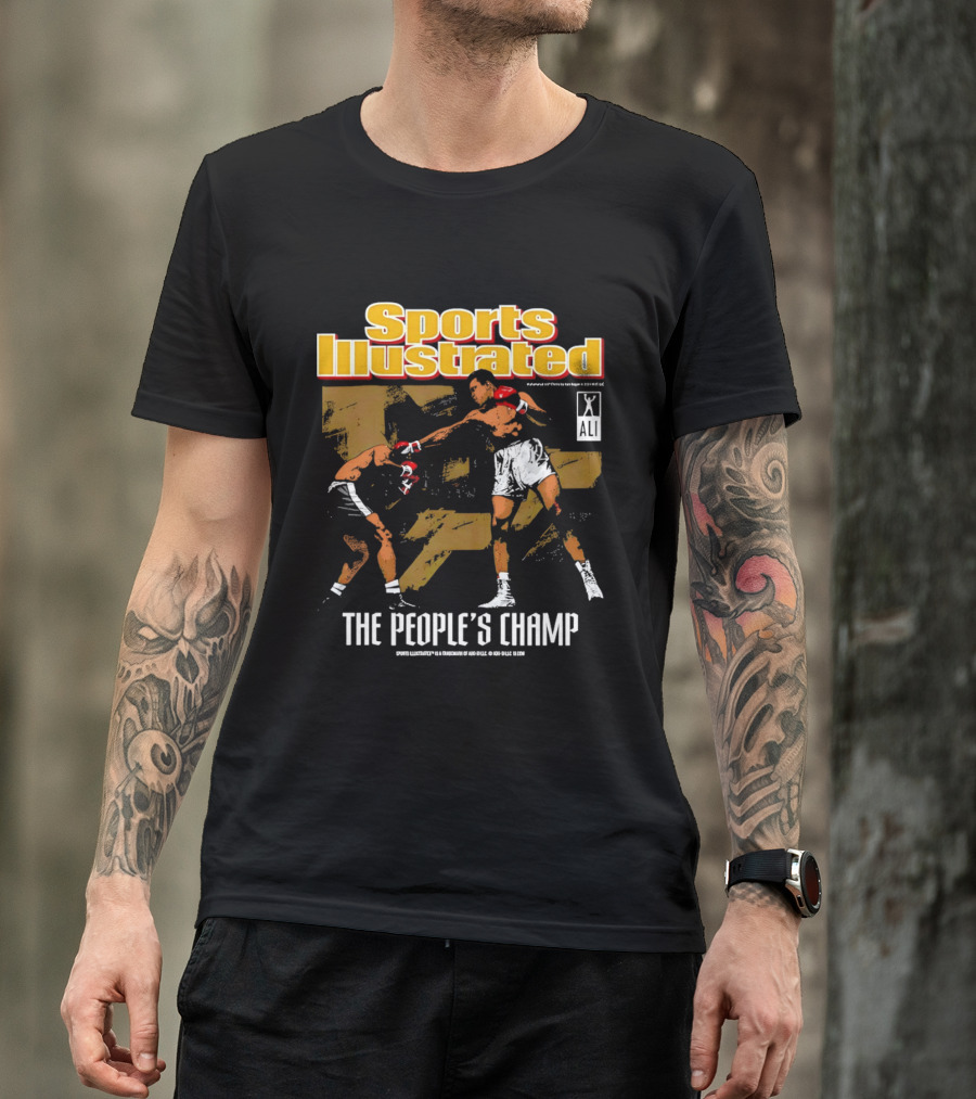 Sports Illustrated Muhammad Ali The People's Champ Boxing T-Shirt