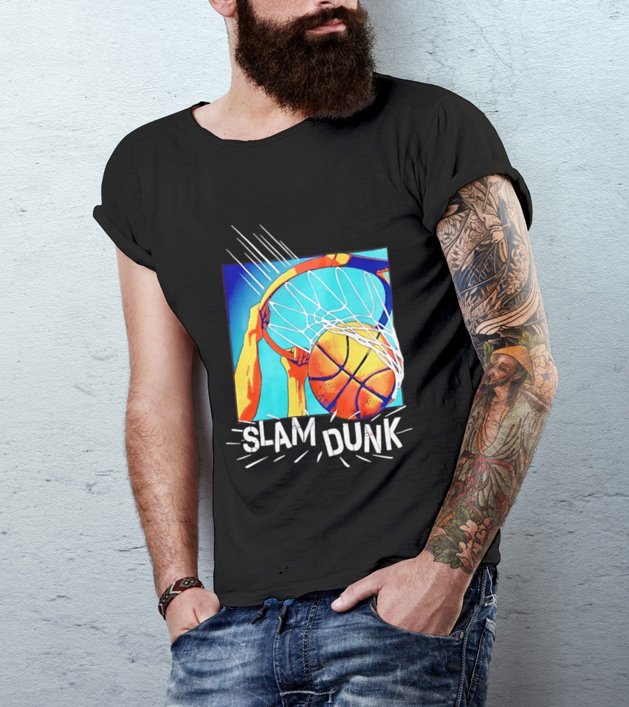 Slam Dunk Basketball Children's Place Hoop Action Kids T-Shirt