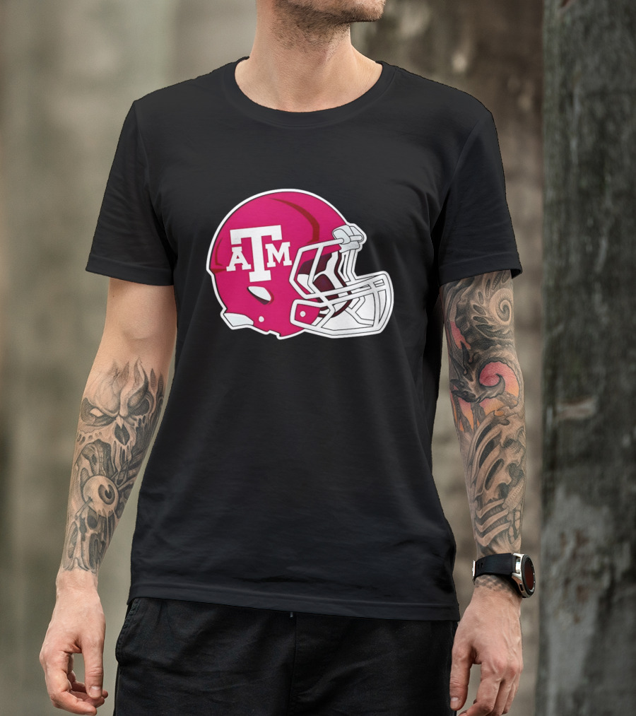 Texas A&M Aggies Football Helmet Fan Gear T-Shirt