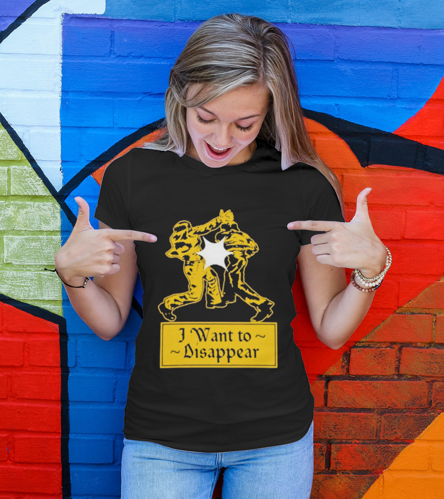 I Want To Disappear The Smiths Fighting Men Music Album T-Shirt