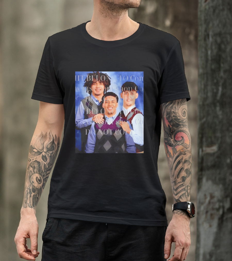 Yaxel Lendeborg Elliot Cadeau Aday Mara Step Brothers Basketball Photo T-Shirt