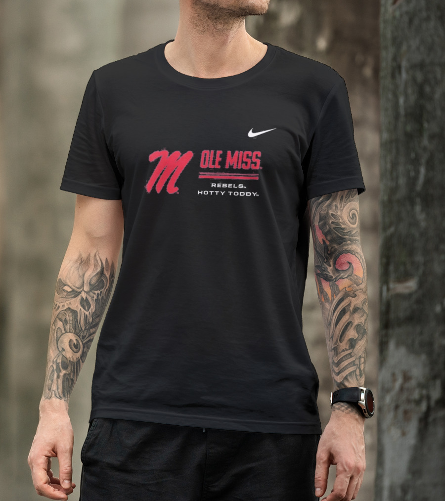 Nike Ole Miss Rebels Hotty Toddy Velocity M T-Shirt