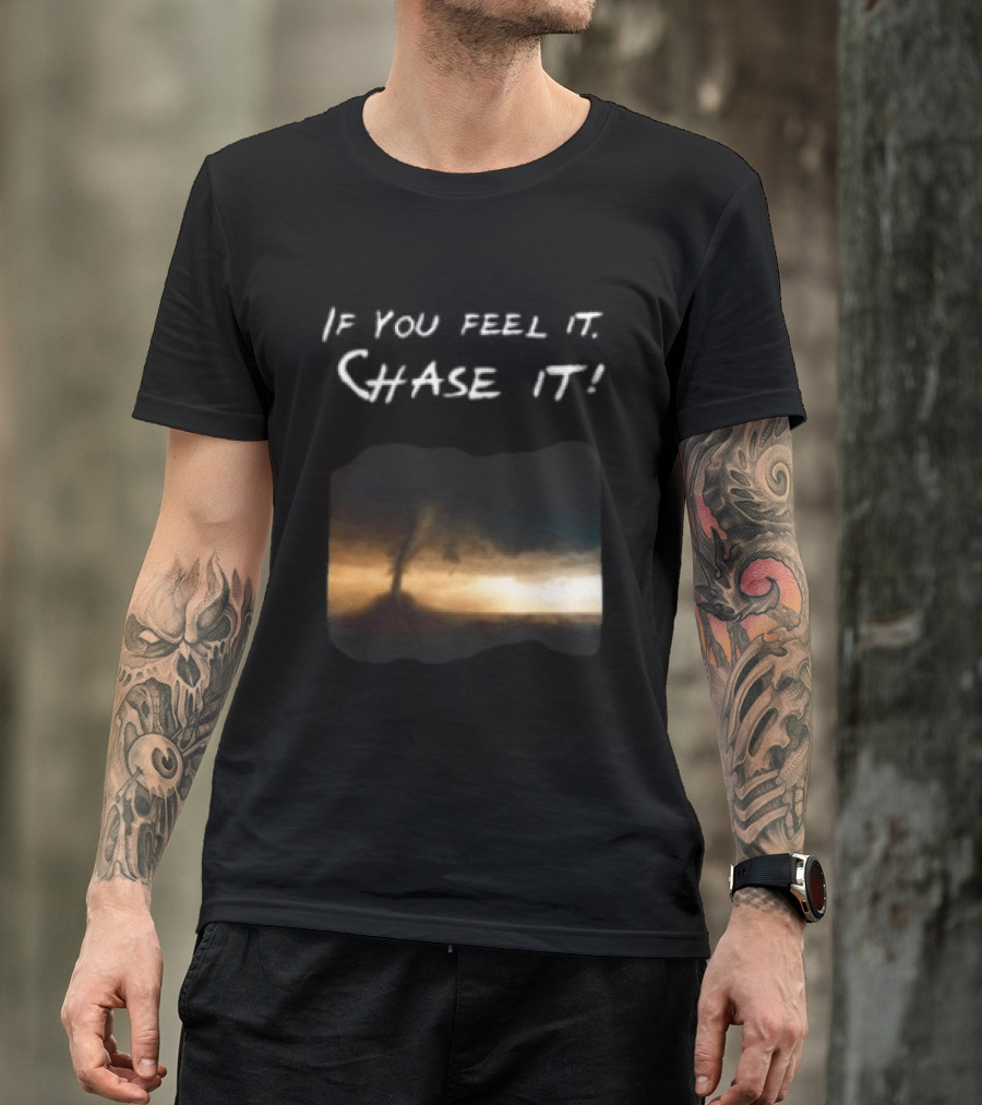 If You Feel It Chase It Beryl Hurricane Anime 2024 T-Shirt