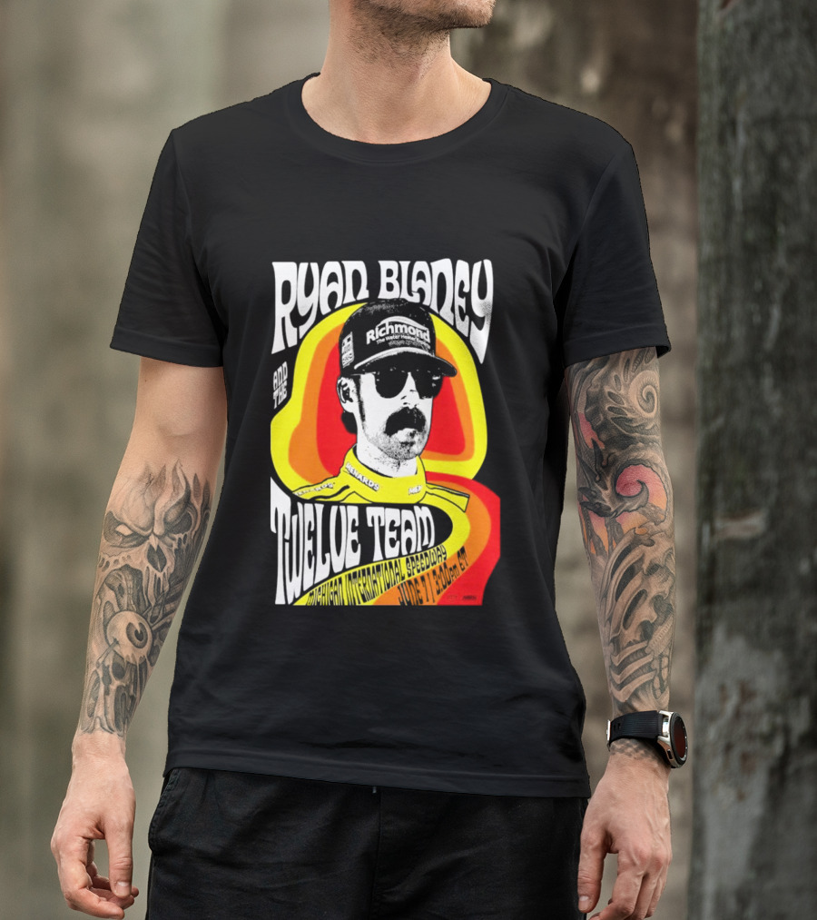 Ryan Blaney 12 Tribute Team Michigan International Speedway June 7 2026 T-Shirt