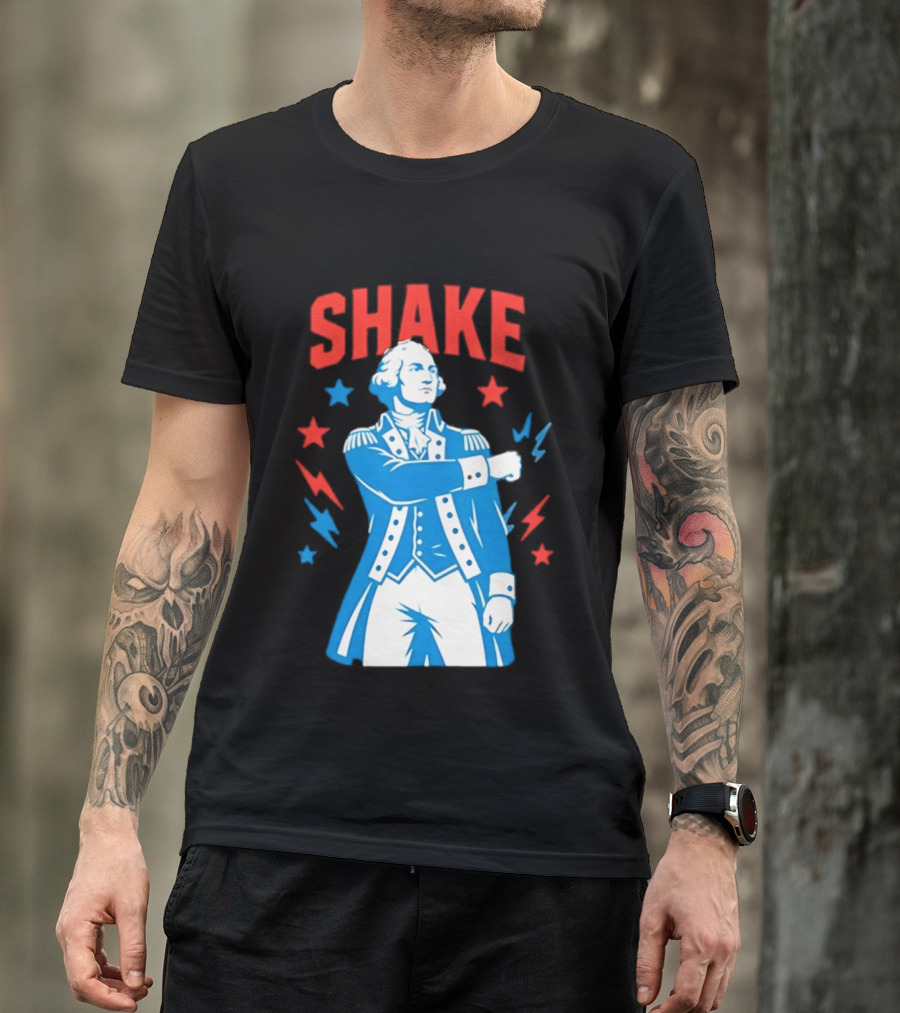 Shake And Bake George Washington America Drinking T-Shirt