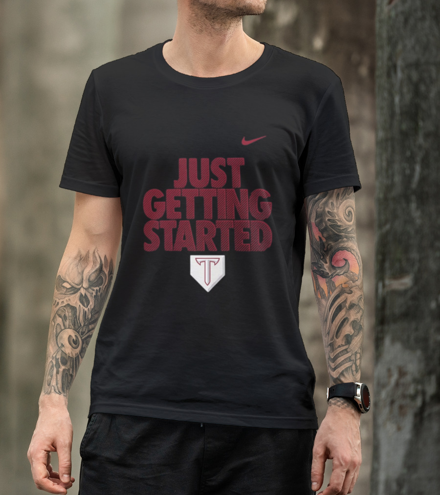 Nike Troy Trojans Just Getting Started T-Shirt