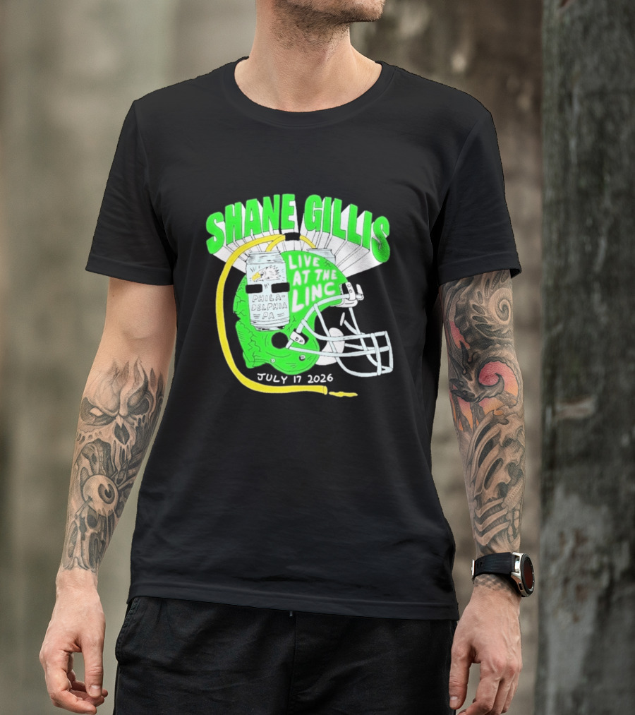 Shane Gillis Live At The Linc Philadelphia July 17 2026 Helmet T-Shirt