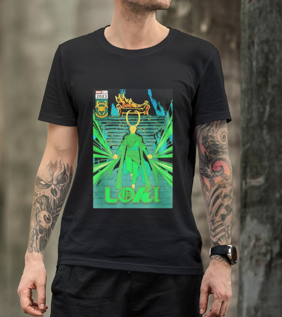 Marvel Studios Loki 2023 Season 2 God Comic T-Shirt