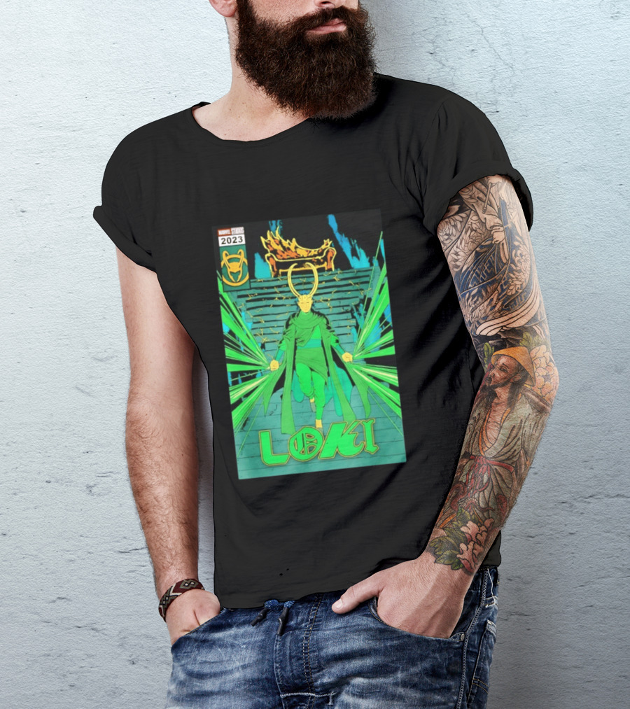 Marvel Studios Loki 2023 Season 2 God Comic T-Shirt