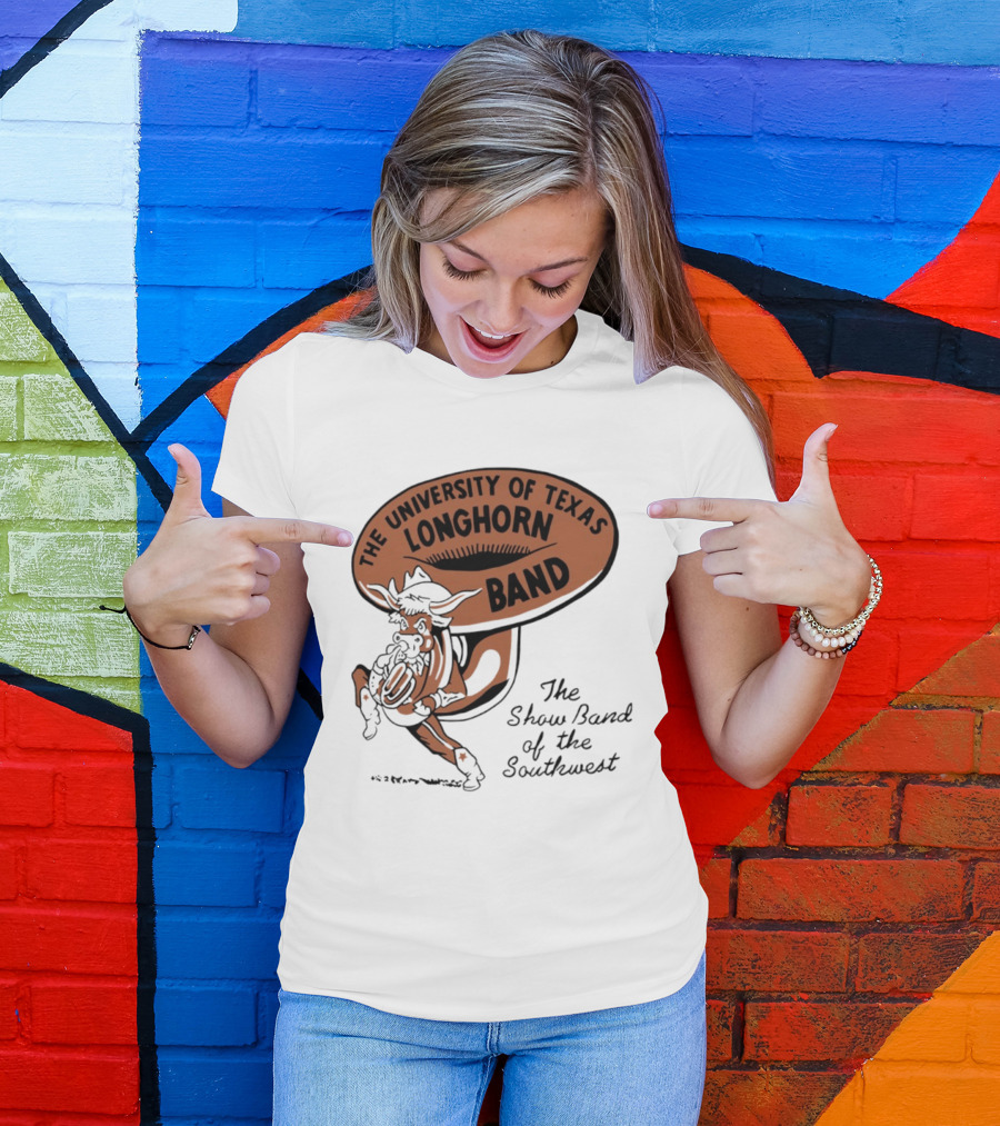 The University Of Texas Longhorn Band Show Band Of The Southwest T-Shirt