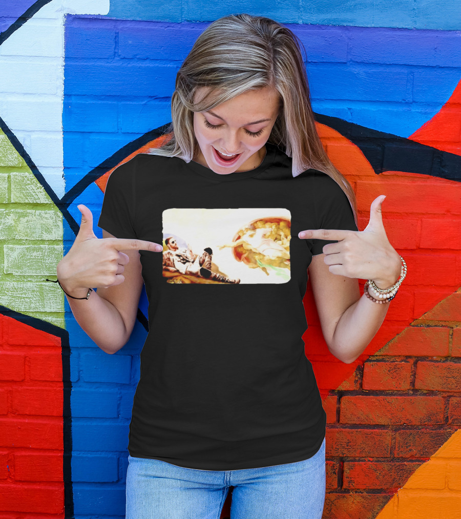 AEW Orange Cassidy The Creation Of Adam T-Shirt
