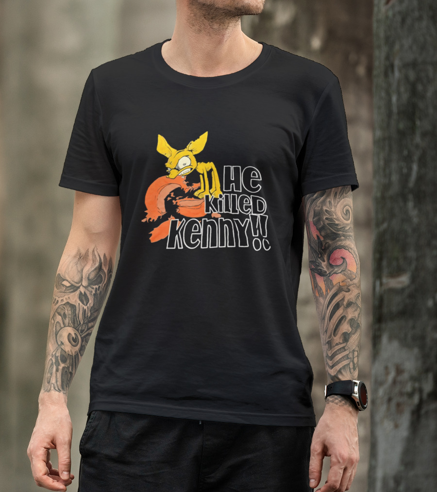 Psycho Chihuahua He Killed Kenny T-Shirt