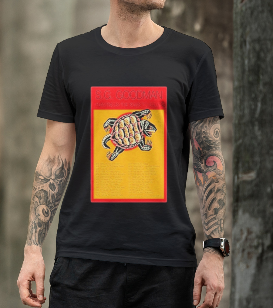 S.G. Goodman Planting By The Signs Tour 2025 Turtle Artwork And Tour Dates T-Shirt