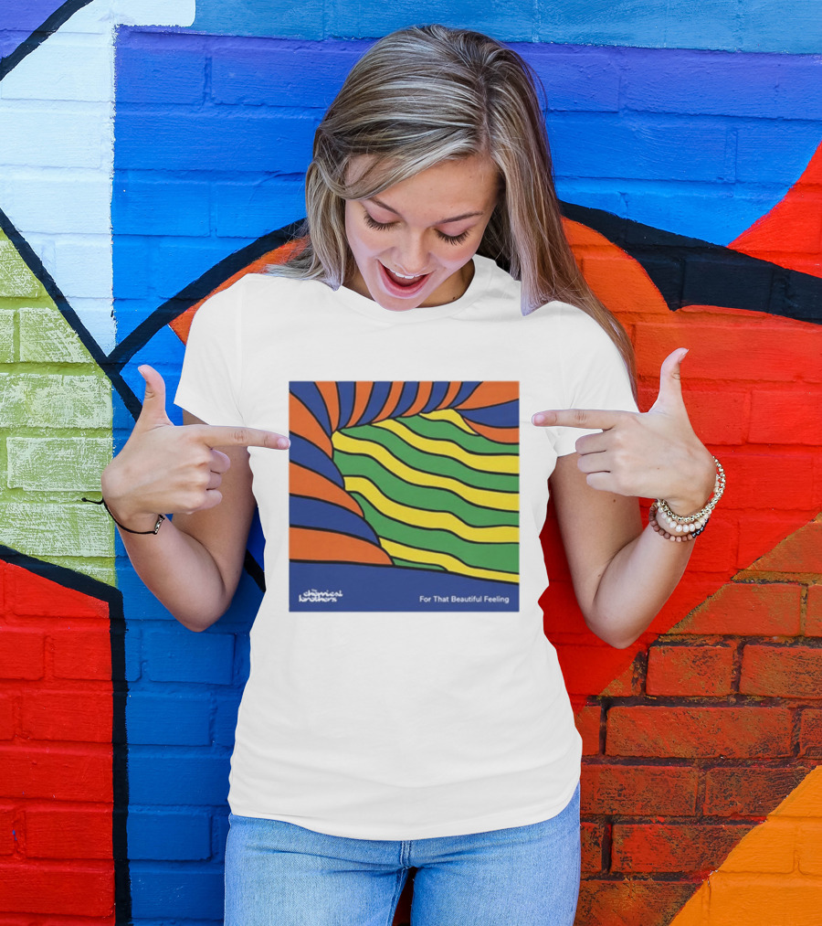 The Chemical Brothers For That Beautiful Feeling Psychedelic Wave T-Shirt