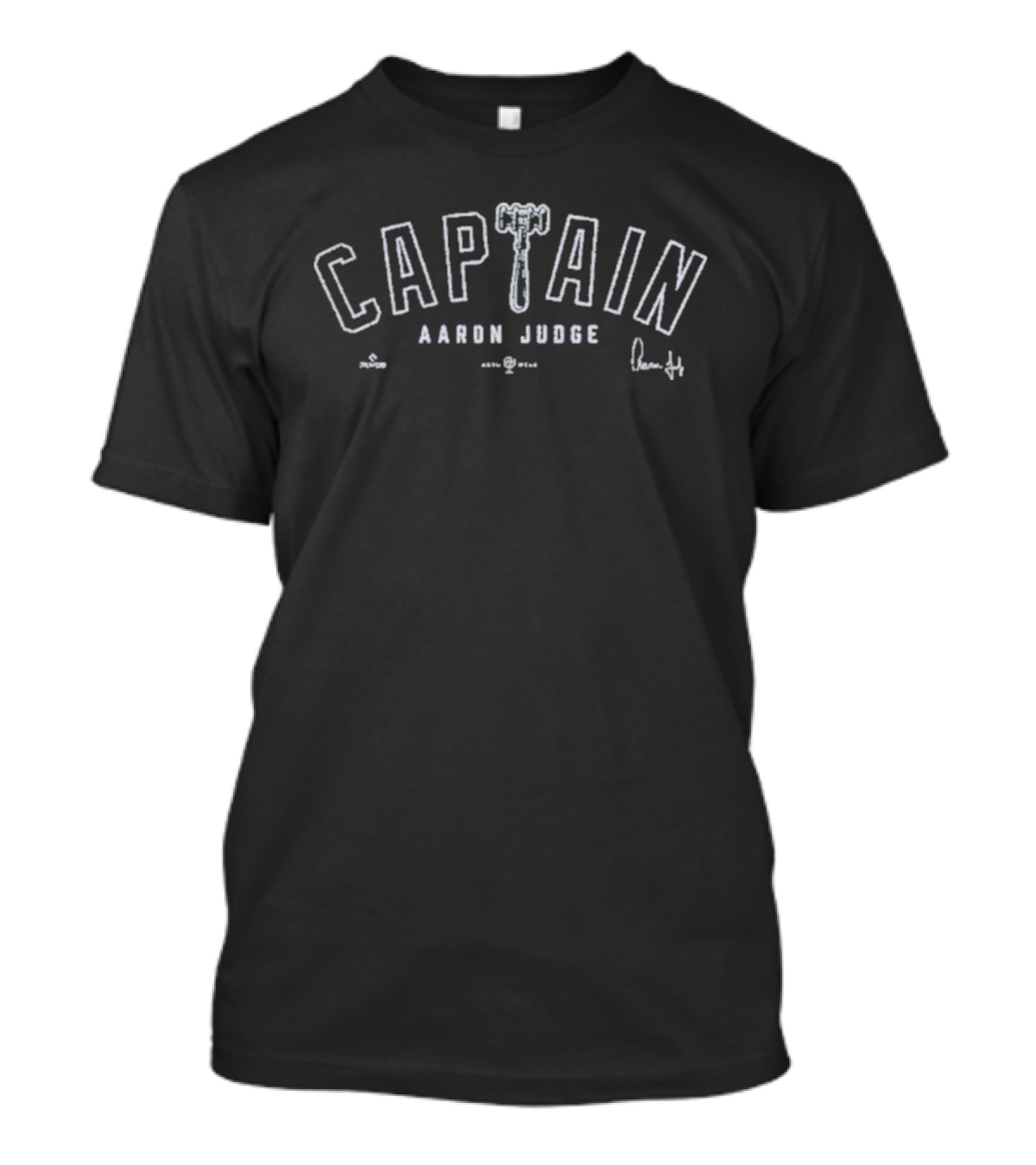 Aaron Judge Captain Signature Hammer T-Shirt