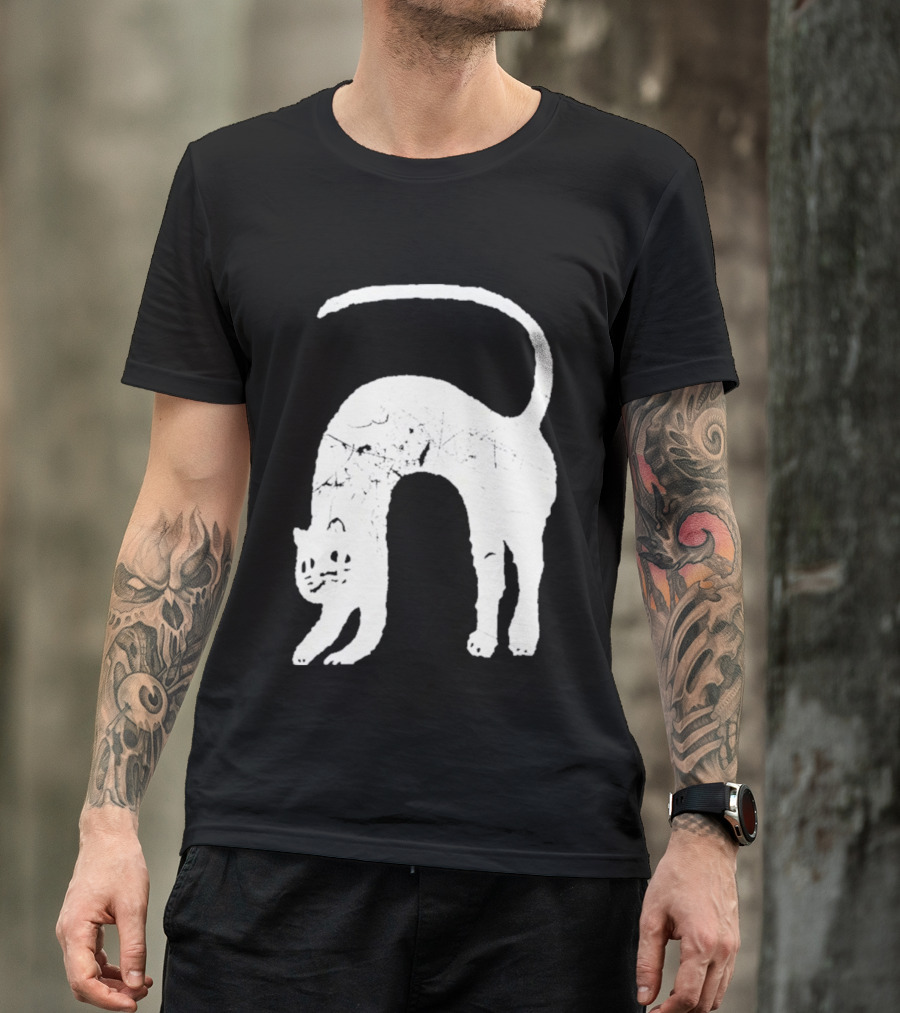 Angeltype Catvisu Arched Feline T-Shirt