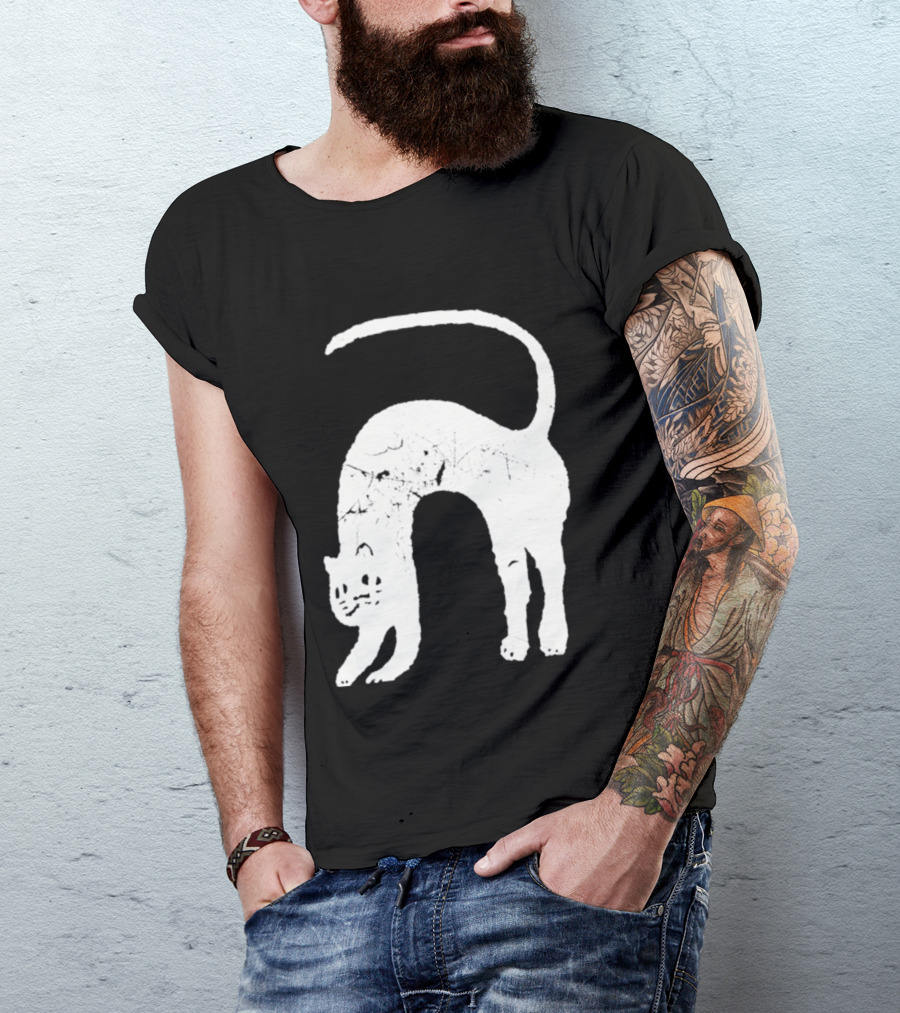 Angeltype Catvisu Arched Feline T-Shirt