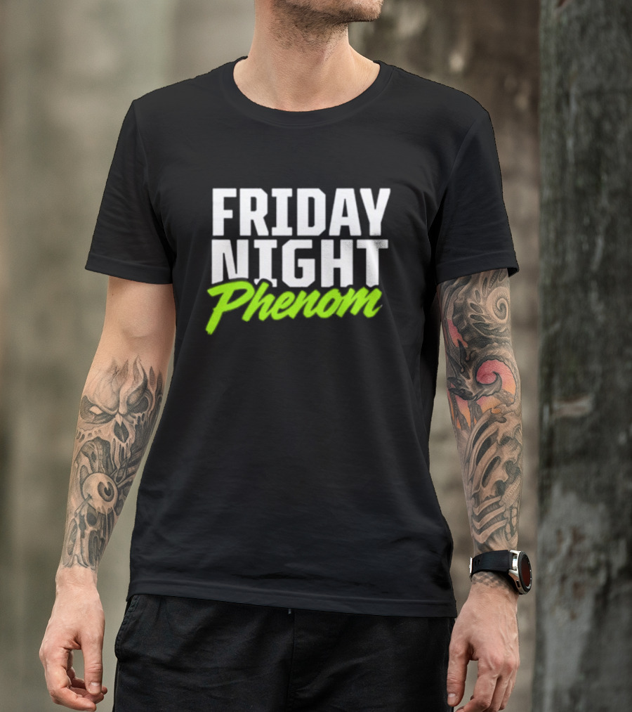 Friday Night Phenom Football Sports Stadium Lights Game T-Shirt