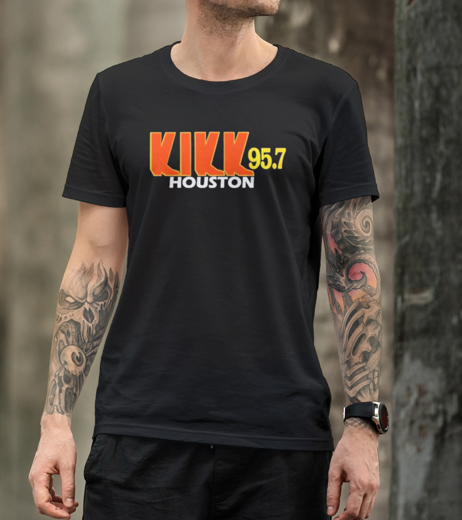 KIKK 95.7 Houston Retro Radio T-Shirt