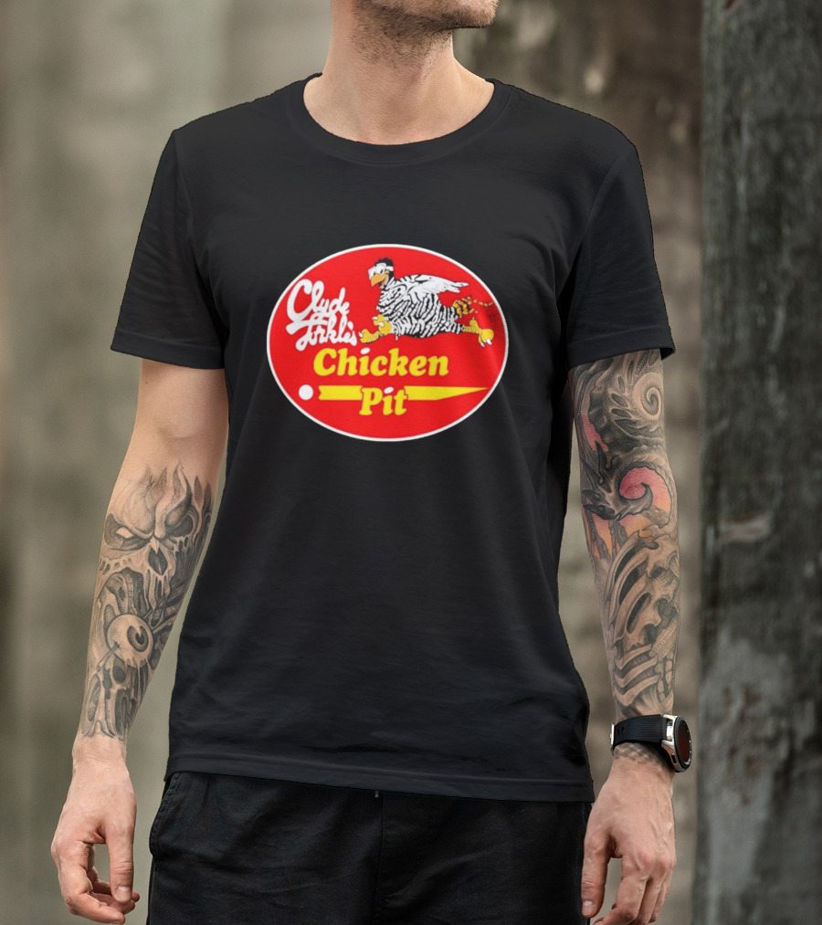 Clyde Torkel's Chicken Pit Stroker Ace Racing Theme Retro 1983 T-Shirt