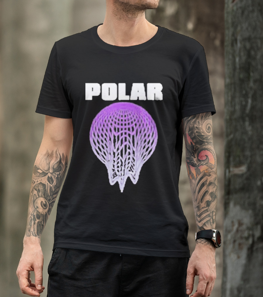 Polar Everywhere Everything Purple Jellyfish T-Shirt