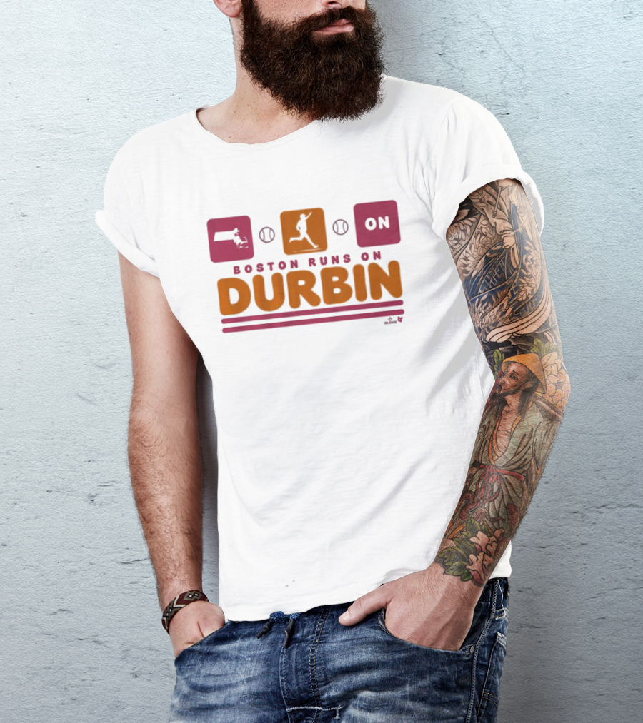 Boston Runs On Durbin Massachusetts Running T-Shirt