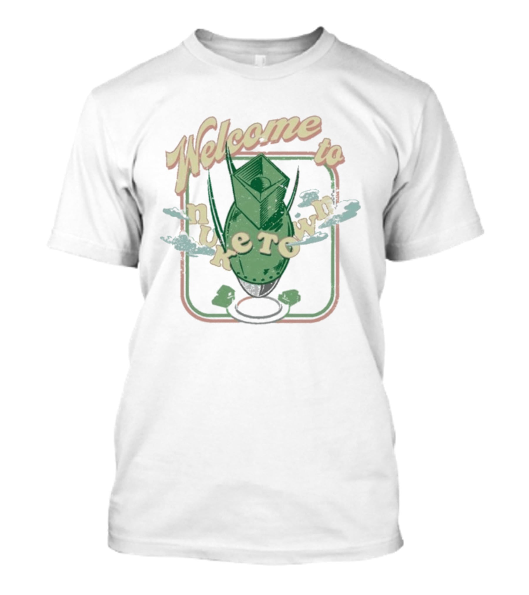 Welcome To Nuketown Call Of Duty Vintage Bomb T-Shirt