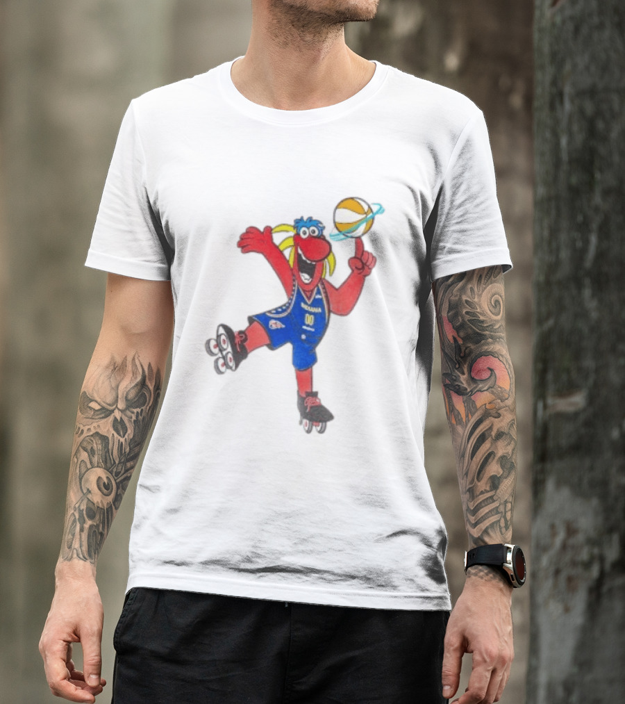 Freddy Fever Indiana 00 WNBA Roller Skating T-Shirt