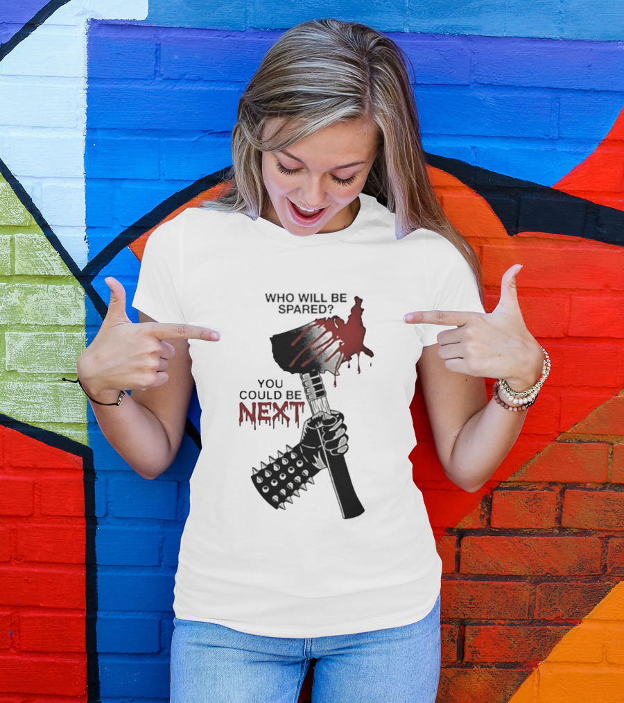 United States Map Axe Who Will Be Spared You Could Be Next T-Shirt