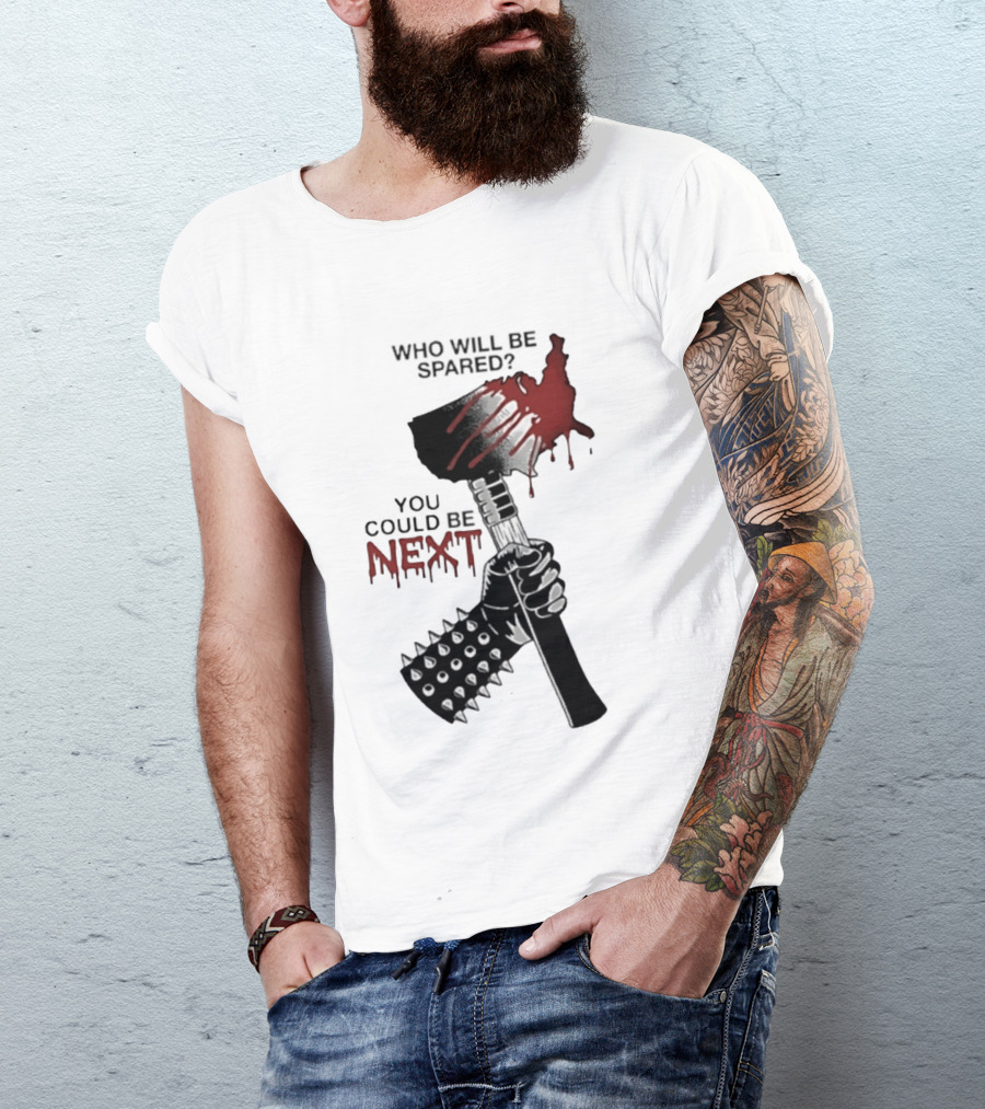 United States Map Axe Who Will Be Spared You Could Be Next T-Shirt