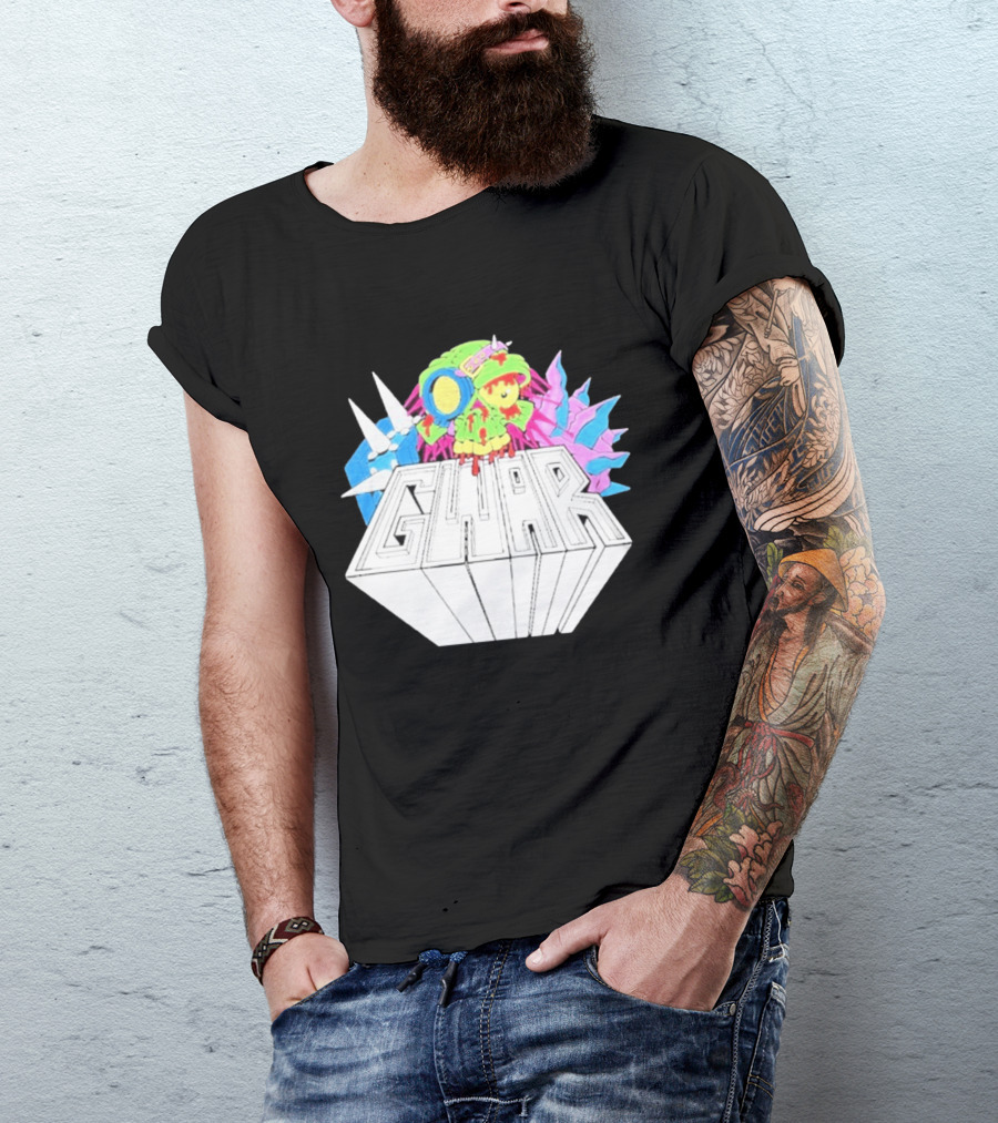 GWAR Rotting Skull Character Spiked Armor T-Shirt