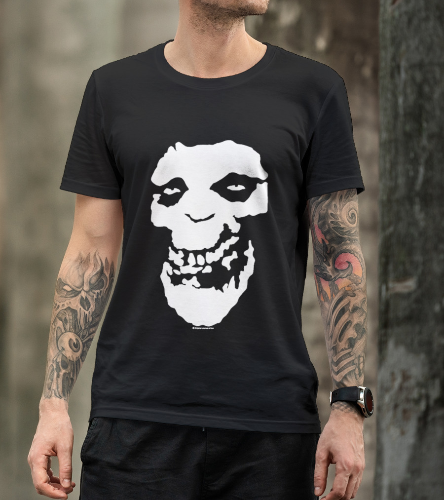 Halftime A Bathing Ape Misfits Fiend Skull T-Shirt