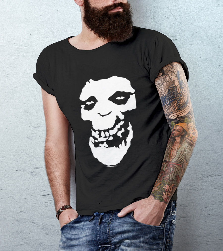 Halftime A Bathing Ape Misfits Fiend Skull T-Shirt