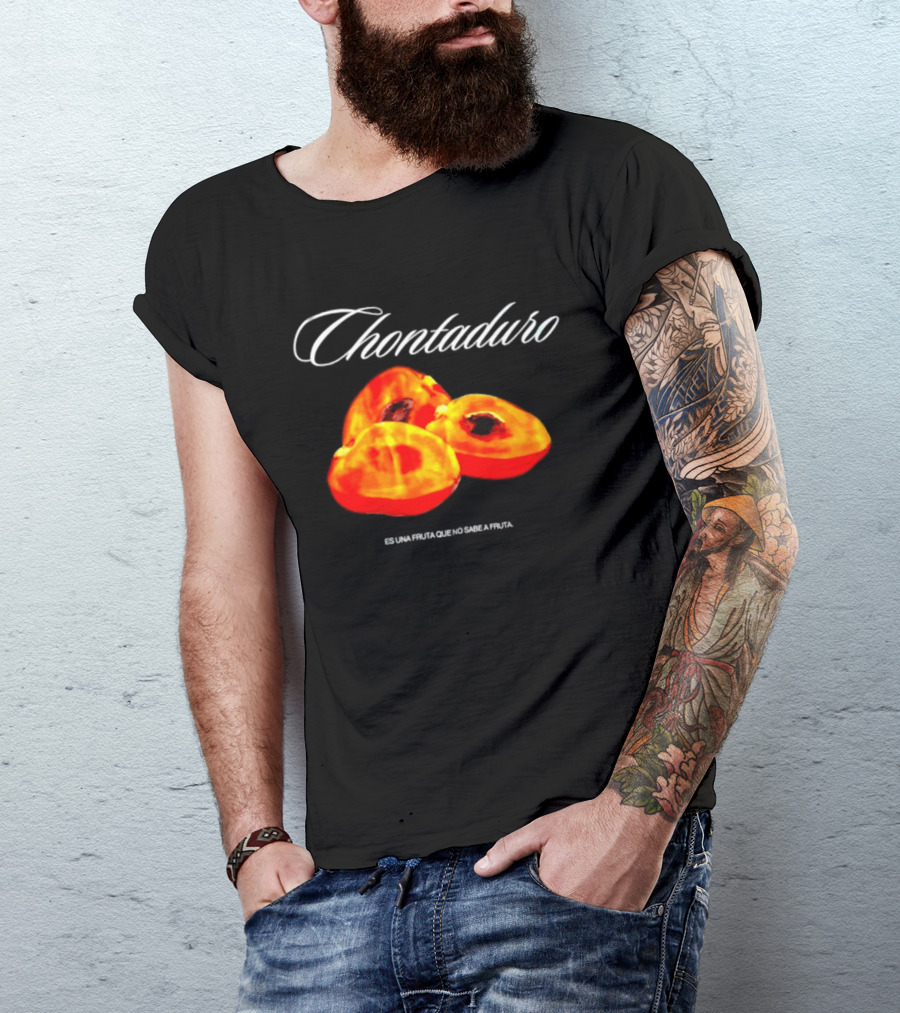 Chontaduro Es Una Fruta Que No Sabe A Fruta With Vibrant Fruit T-Shirt