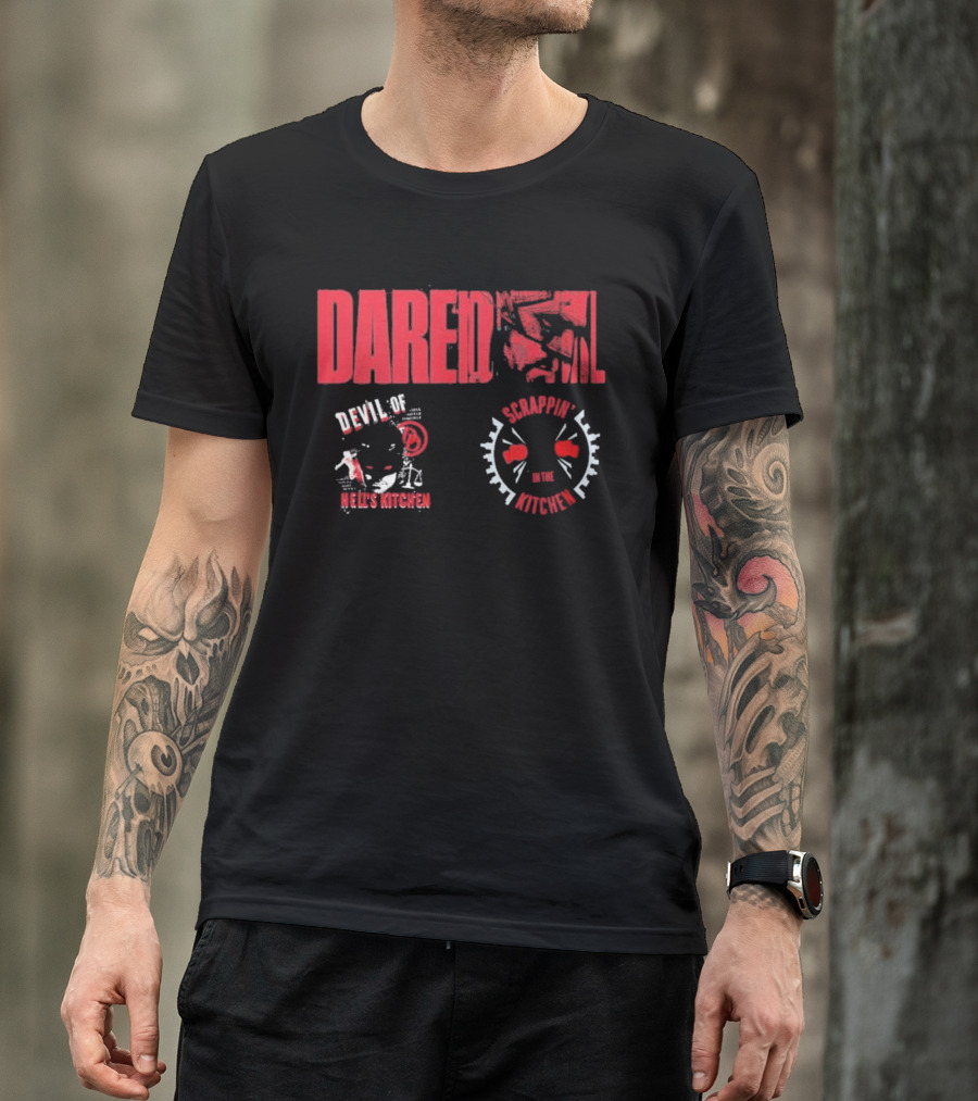 DAREDEVIL Devil Of Hell's Kitchen Scrappin T-Shirt