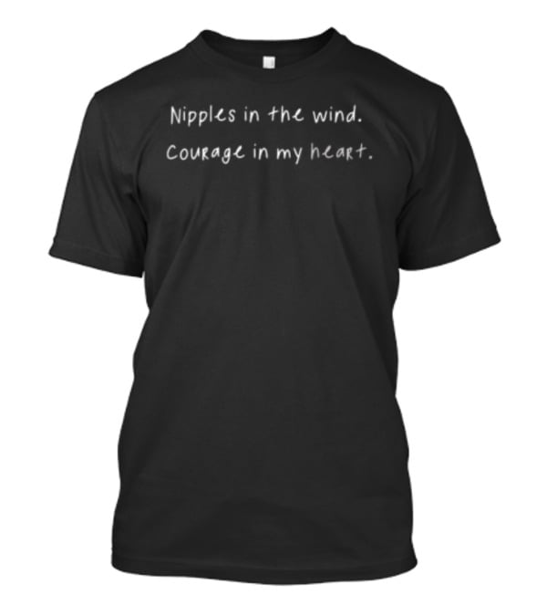 Jen Hamilton Shop Ripples In The Wind Courage In My Heart T-Shirt