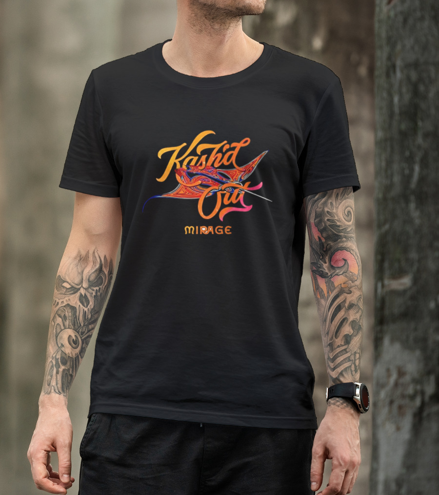 Kash'd Out Mirage Vivid Artistic Album 2026 T-Shirt