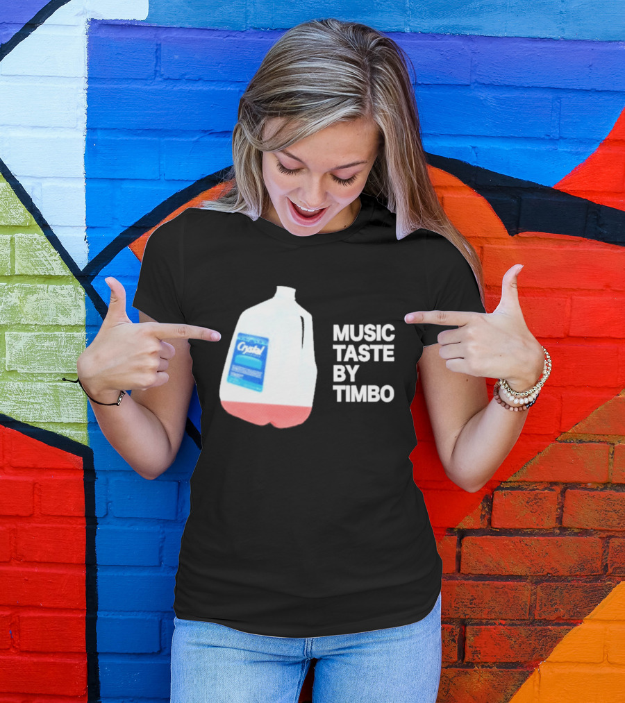 Legendary Crystal Water Jug Music Taste By Timbo T-Shirt