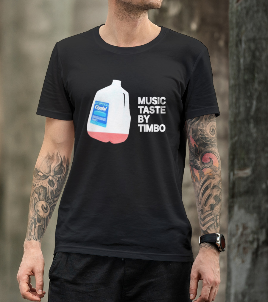 Legendary Crystal Water Jug Music Taste By Timbo T-Shirt
